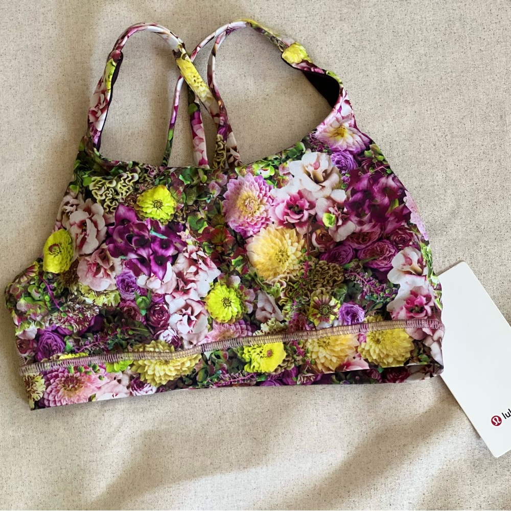 Lululemon Energy Bra Inflorescent Multi - Picture 9 of 9